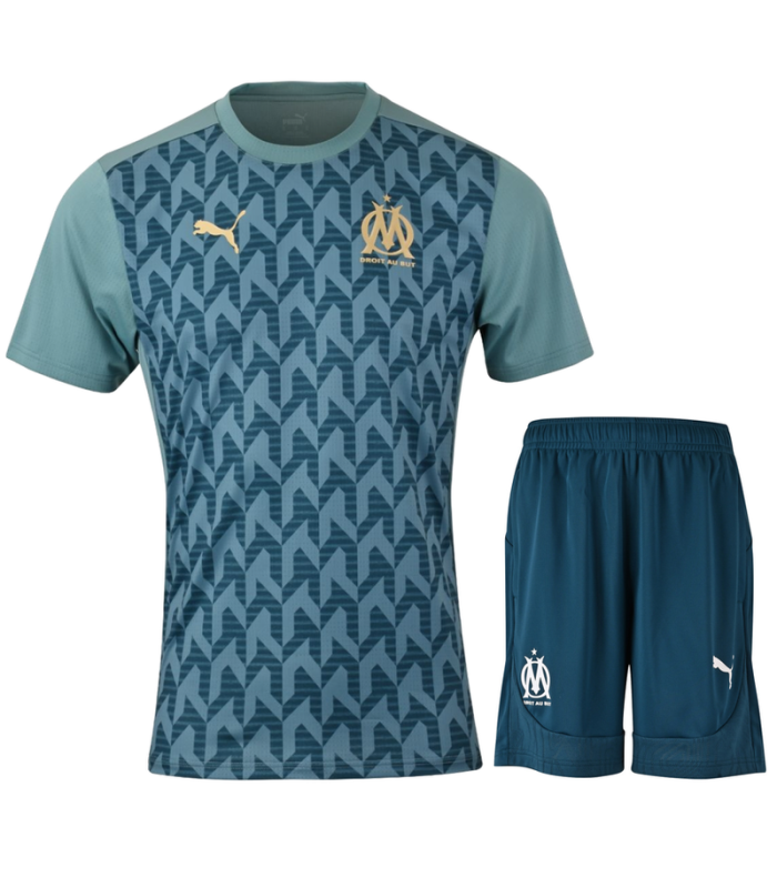 Kit OM Olympique Marsiglia Maglia e Pantaloncini 2024/2025 Allenamento