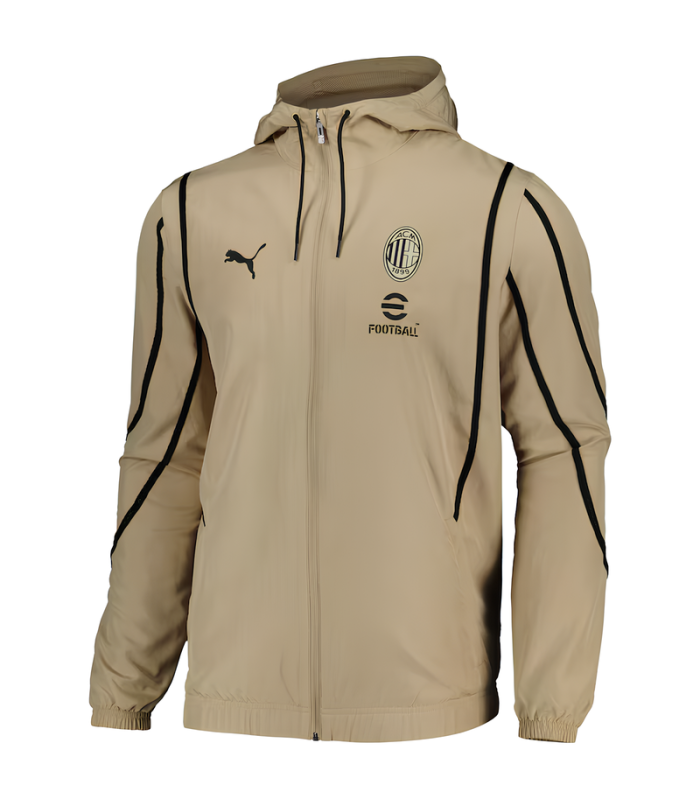 Chaqueta con Capucha AC Milan 2024/2025