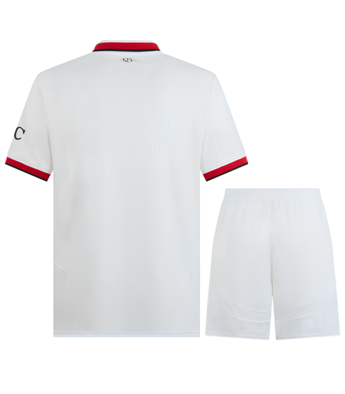 Conjunto AC Milan camiseta y Pantalón Corto 2024/2025 Segunda