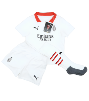 AC Milan Tenue Shirt Korte Broek Sokken Kleine Kind Kids 2024/2025 Uit