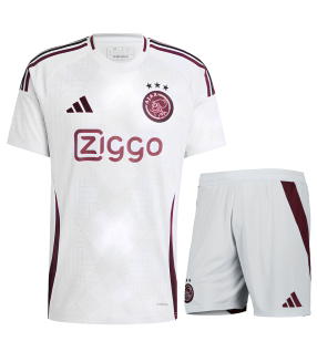 Conjunto Ajax Amsterdam Camisa e Calção 2024/2025 Terceira