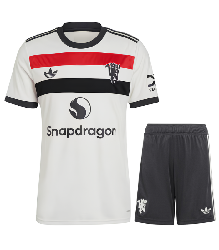 Conjunto Manchester United Camisa e Calção 2024/2025 Terceira