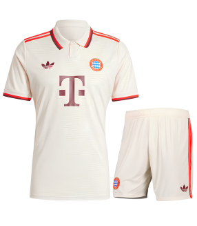 Conjunto Bayern Munique Camisa e Calção 2024/2025 Terceira