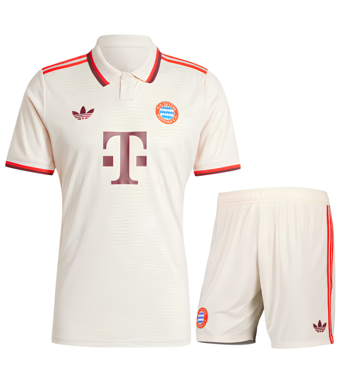 Conjunto Bayern Múnich camiseta y Pantalón Corto 2024/2025 Tercera