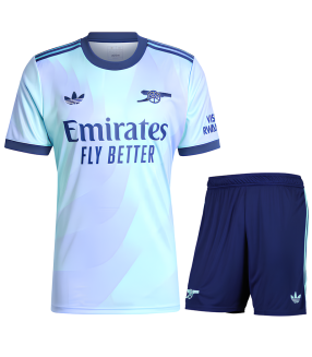 Conjunto Arsenal camiseta y Pantalón Corto 2024/2025 Tercera