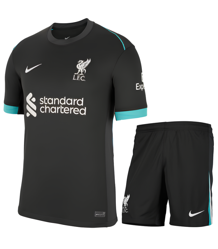 Conjunto Liverpool camiseta y Pantalón Corto 2024/2025 Segunda