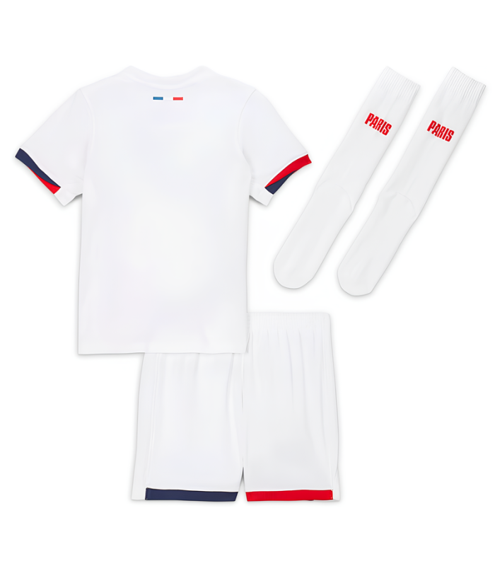 Conjunto Camiseta Pantalones Cortos Calcetines Paris Saint-Germain Niño Pequeño 2024/2025 Segunda