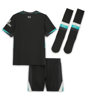 Kit Maglia Pantaloncini Calze Liverpool Bambino Piccolo 2024/2025 Away