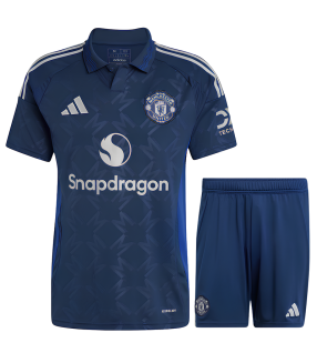 Conjunto Manchester United camiseta y Pantalón Corto 2024/2025 Segunda