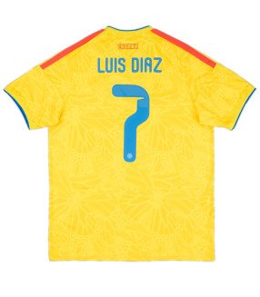Colombia Kids Shirt Luis Diaz WERELDKAMPIOENSCHAP 2026/2027 - Adidas