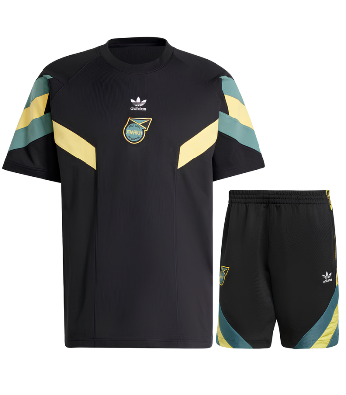 Conjunto Jamaica Camisa e Calção 2024/2025 Treino