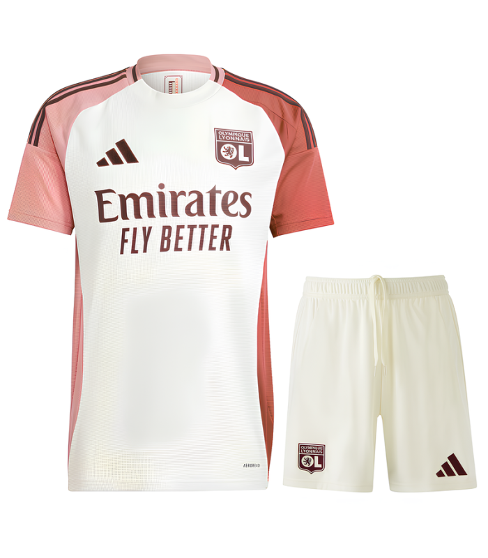 Conjunto OL Olympique Lyon Camisa e Calção 2024/2025 Terceira