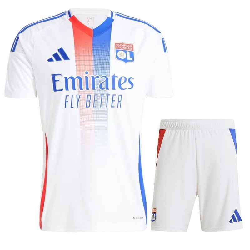 Ensemble Maillot Short OL Lyon 2024/2025 Domicile