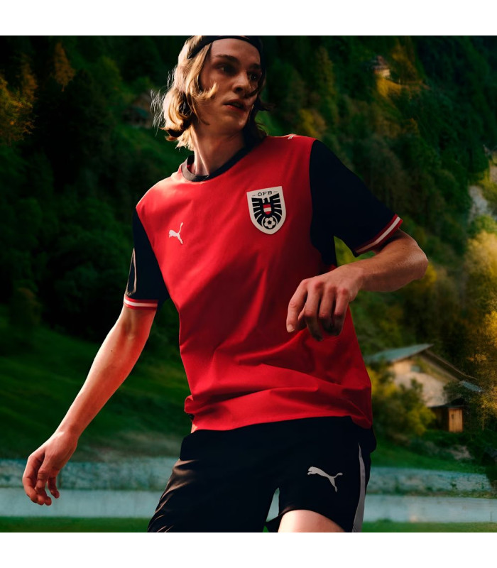 Maillot Autriche Enfant COUPE DU MONDE 2026/2027 - Puma