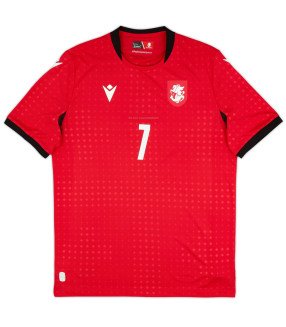 Maillot Géorgie Kvaratskhelia 2025/2026 Third - Macron