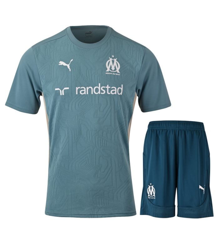 Ensemble Maillot Short OM Marseille 2024/2025 Entrainement