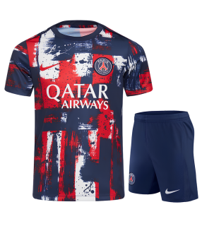 Conjunto PSG Paris Saint Germain camiseta y Pantalón Corto 2024/2025 Entrenamiento