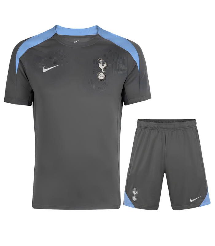 Conjunto Tottenham Hotspur Camisa e Calção 2024/2025 Treino