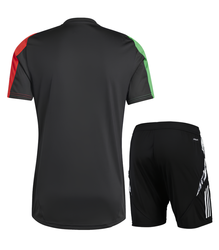 Conjunto Arsenal Camisa e Calção 2024/2025 Treino Liga dos Campeões