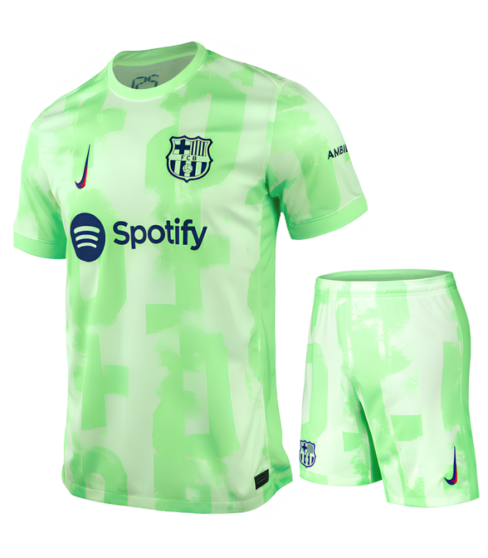 Kit FC Barcellona Maglia e Pantaloncini 2024/2025 Terza