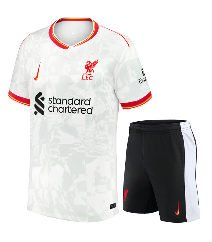 Conjunto Liverpool camiseta y Pantalón Corto 2024/2025 Tercera