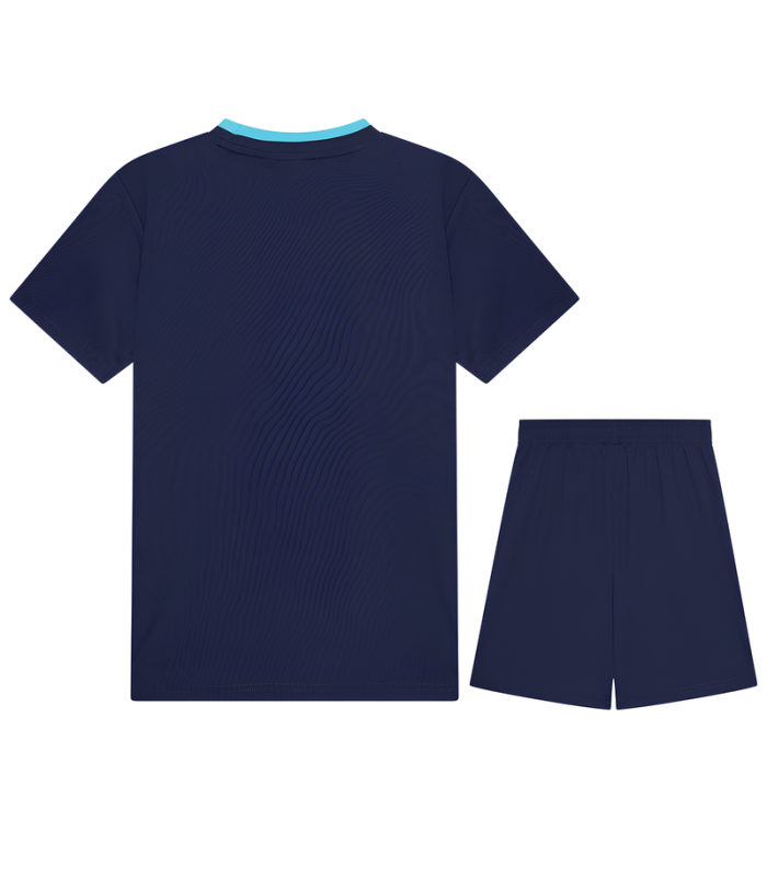 Conjunto Manchester City Camisa e Calção Junior Infantil Criança 2024/2025 Treino