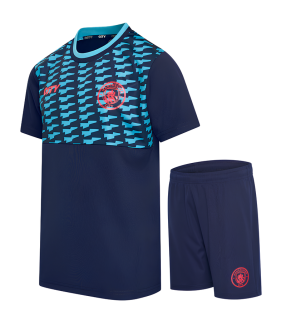 Conjunto Manchester City camiseta y Pantalón Corto Niño 2024/2025 Entrenamiento