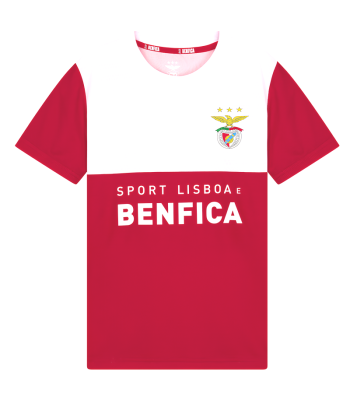 Conjunto Benfica Lisboa Camisa e Calção Junior Infantil Criança Legacy Treino