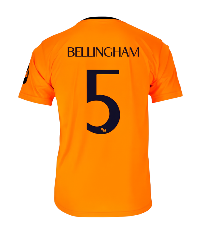 Real Madrid Trikot Short Kinder Kit BELLINGHAM 2024/2025 Auswärts