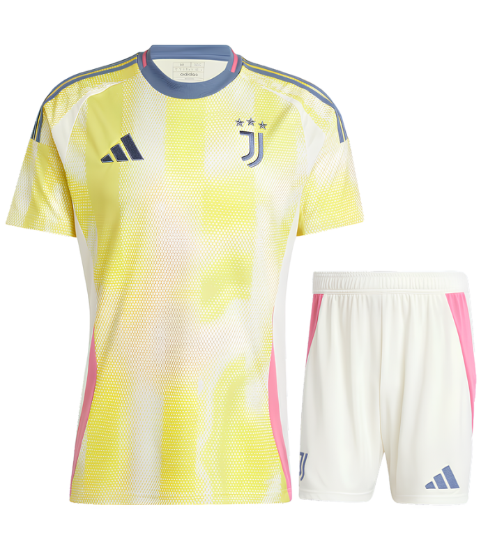 Conjunto Juventus Camisa e Calção 2024/2025 Alternativa