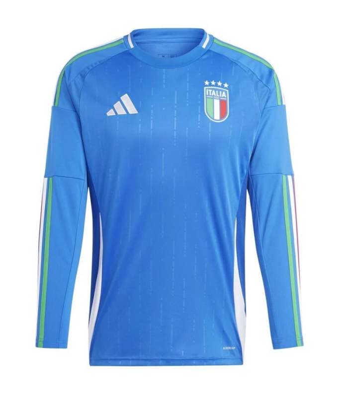 Italië Shirt EURO 2024/2025 Lange Mouwen Thuis