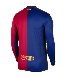 FC Barcelona Shirt 2024/2025 Lange Mouwen Thuis