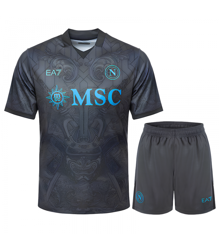 Conjunto Nápoles Camisa e Calção 2024/2025 Terceira