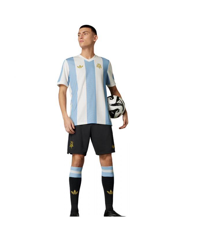 Argentinië Shirt en Short Set 50e Verjaardag 50 Jaar Collector 2024/2025 Thuis