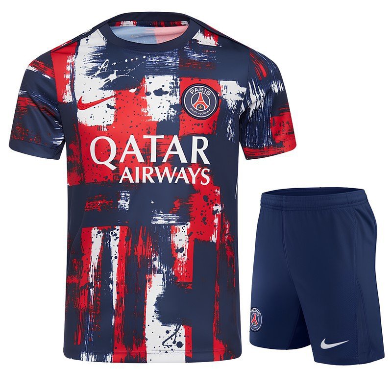 Ensemble Maillot Short PSG Paris Enfant 2024/2025 Entrainement