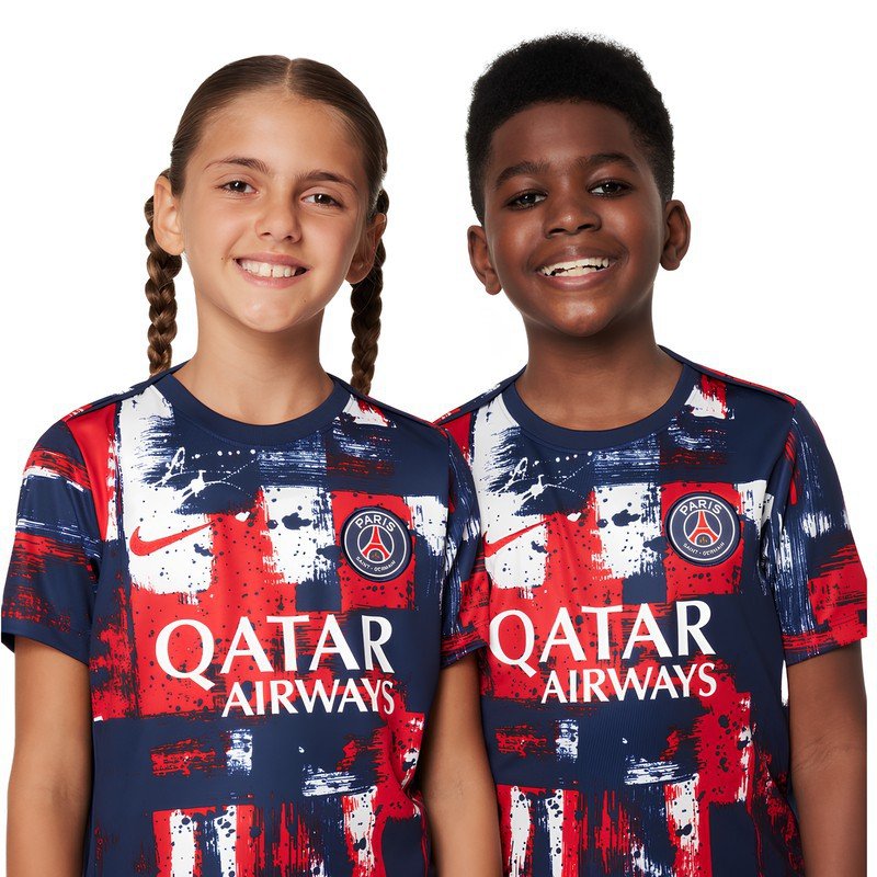  Ensemble Maillot Short PSG Paris Enfant 2024/2025 Entrainement