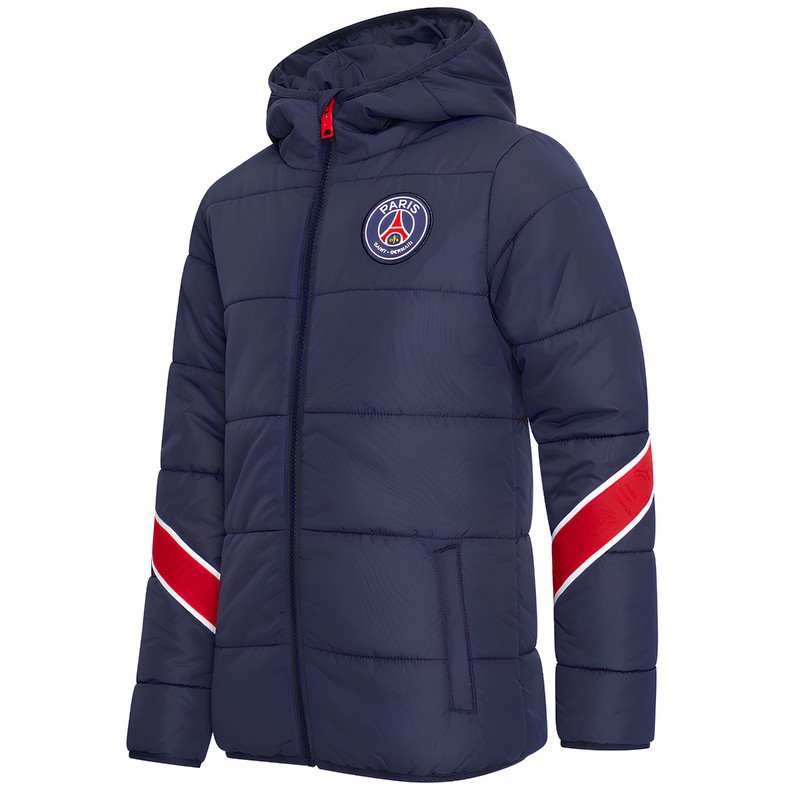 Doudoune Veste PSG Paris Saint Germain Enfant 2024/2025 Capuche