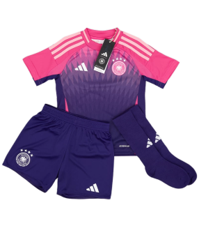 Ensemble Maillot Short Chaussettes Allemagne Petit Enfant EURO 2024/2025 Extérieur