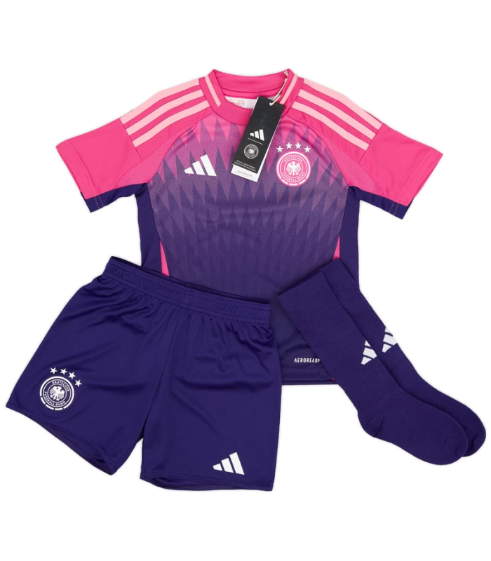 Conjunto Camiseta Pantalones Cortos Calcetines Alemania Niño Pequeño EURO 2024/2025 Segunda